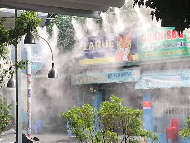 Phun Sương Làm Mát Giải Pháp Hiện Đại Cho Nhiệt Độ Cao