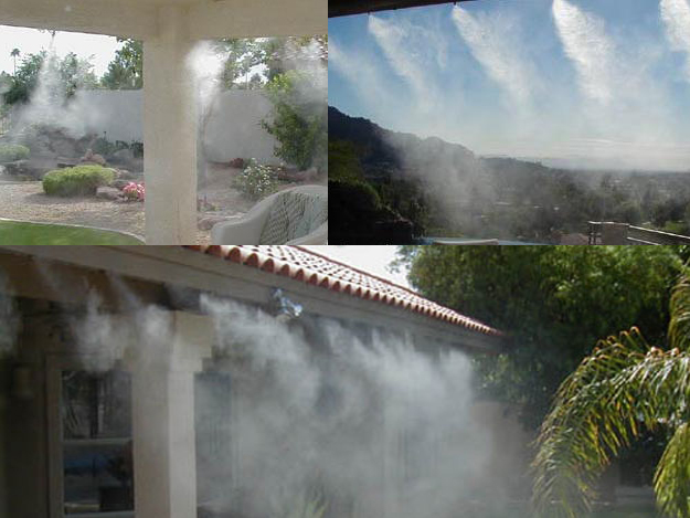 Phun Sương Làm Mát Giải Pháp Hiện Đại Cho Nhiệt Độ Cao