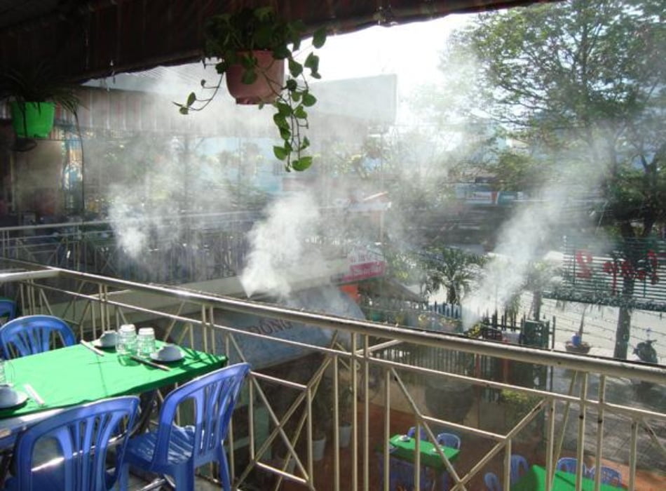 hệ thống máy phun sương